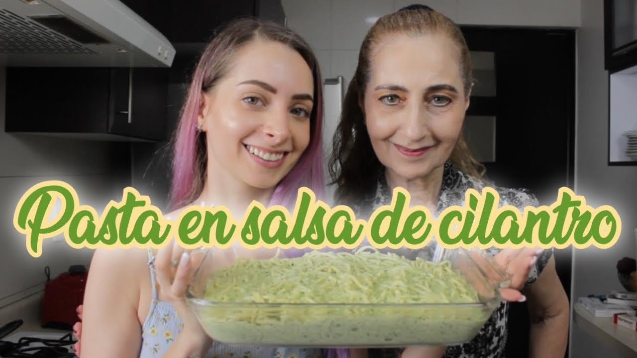 PASTA EN SALSA DE CILANTRO - MARINA COCINA