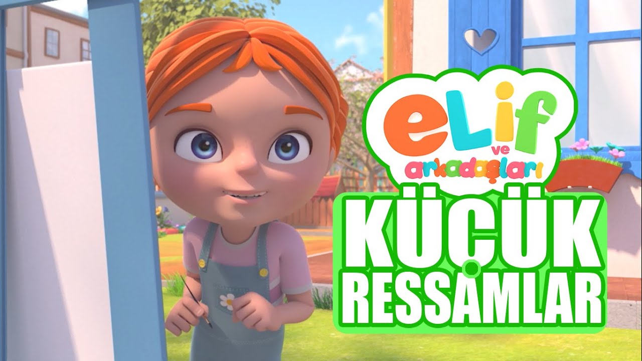 Elif ve Arkadaşları - B&ouml;l&uuml;m 32 - K&uuml;&ccedil;&uuml;k Ressamlar - TRT &Ccedil;ocuk