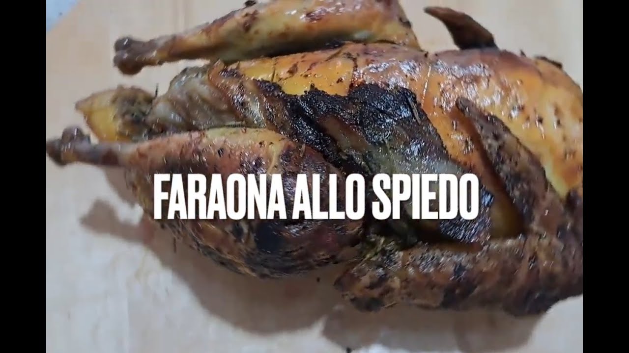 Lea in Cucina ricetta: FARAONA allo SPIEDO