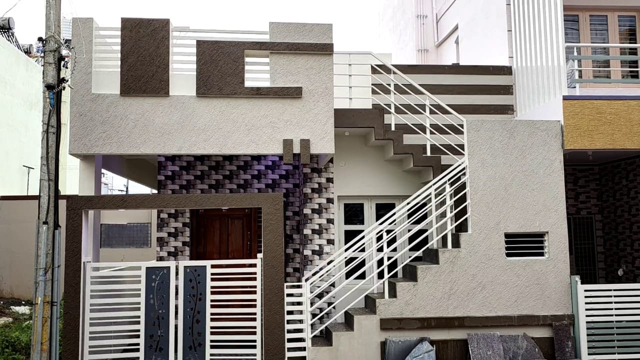 20 X 40 North face MUDA layout new house for sale @ Police layout Mysore ( 7349265213 )