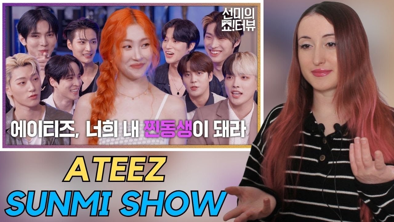 ATEEZ Sunmi Show!Terview Tepki | KPOP TEPKİ | KPOP REACTION