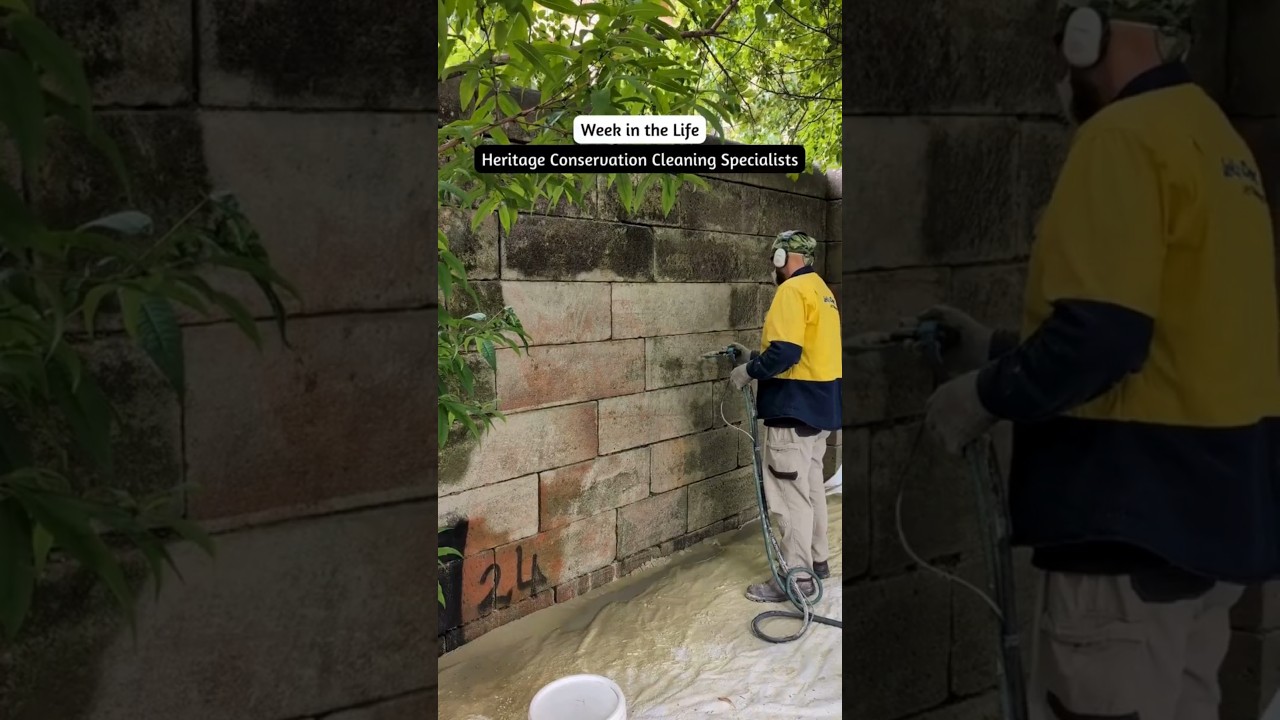Week in the Life of Heritage Conservation Cleaning Specialists