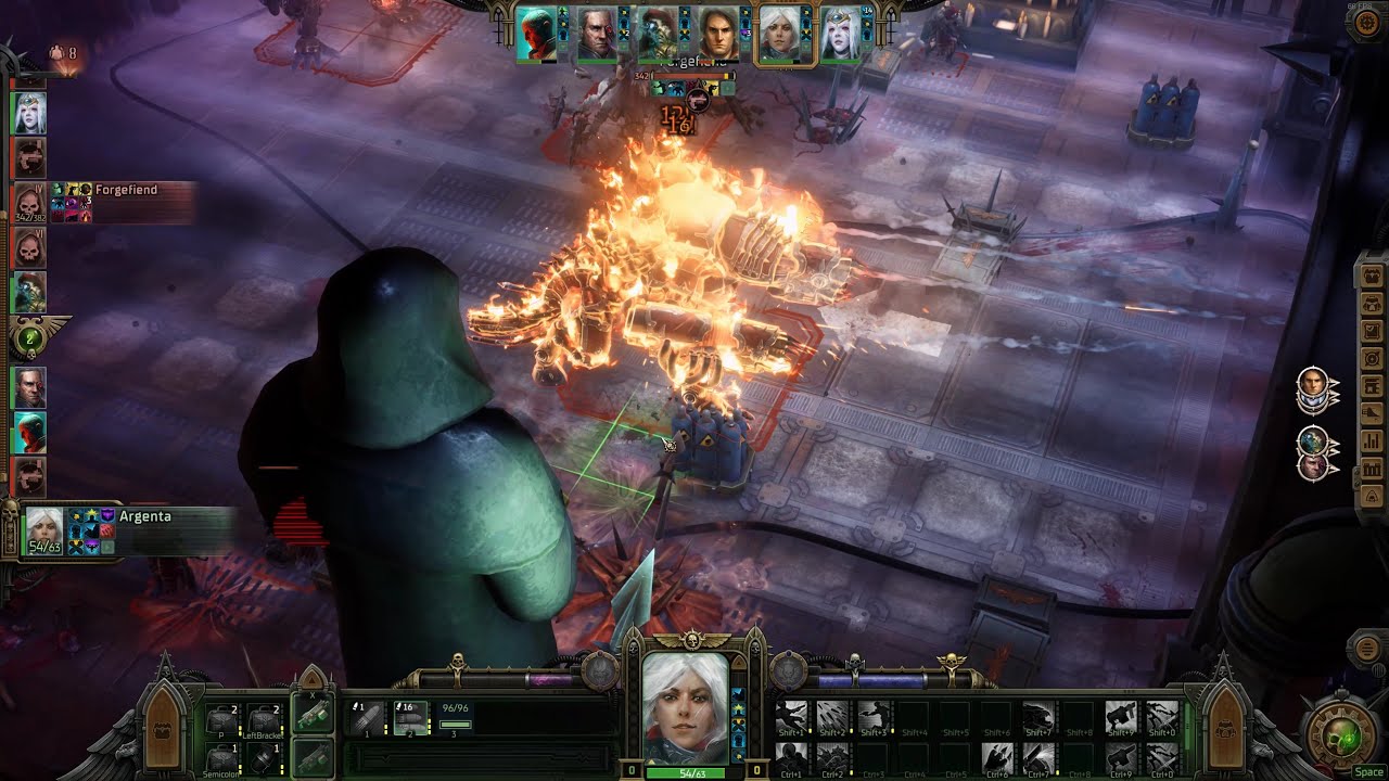 WH40K: Rogue Trader - Cubis Delphim, boss on Kiava Gamma in chapter 2 on Unfair difficulty [4K]