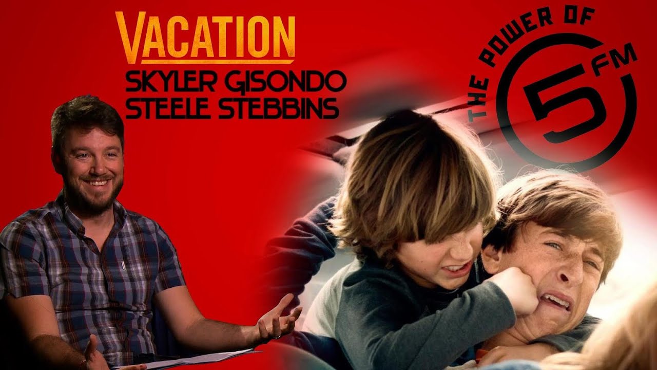 Vacation the Movie - Rob Forbes Interviews Skyler Gisondo and Steele Stebbins