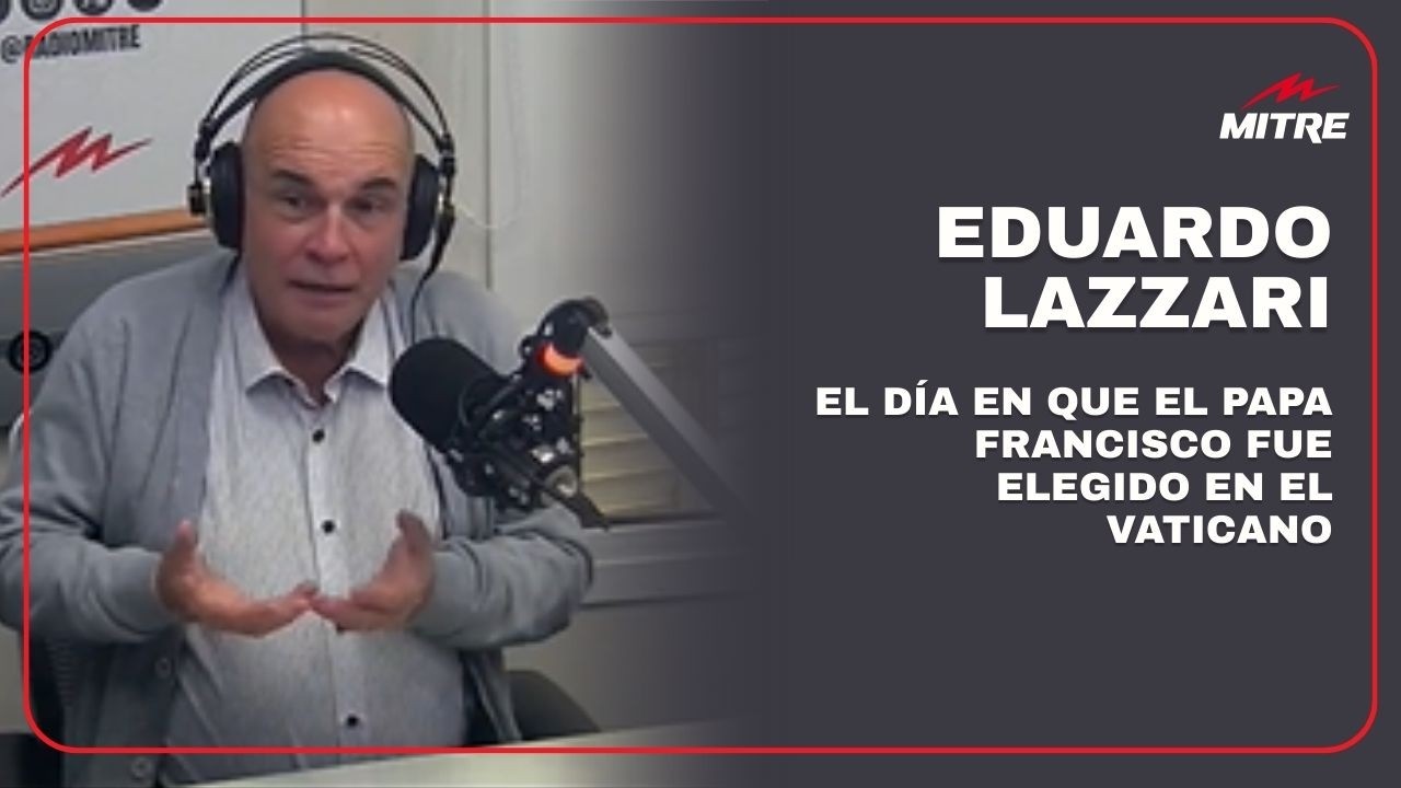 Eduardo Lazzari recordó el día en que el papa Francisco fue elegido en el Vaticano