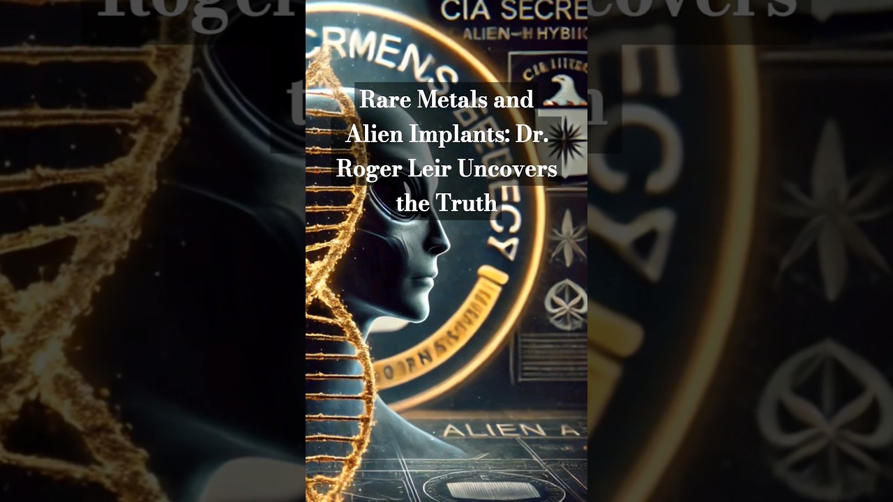 Rare Metals and Alien Implants: Dr. Roger Leir Uncovers the Truth