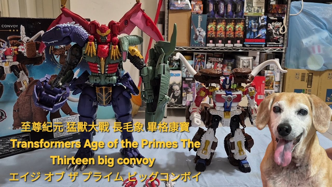 至尊紀元 猛獸大戰 長毛象 畢格康寶 Transformers Age of the Primes The Thirteen big convoy  エイジ オブ ザ プライム ビッグコンボイ