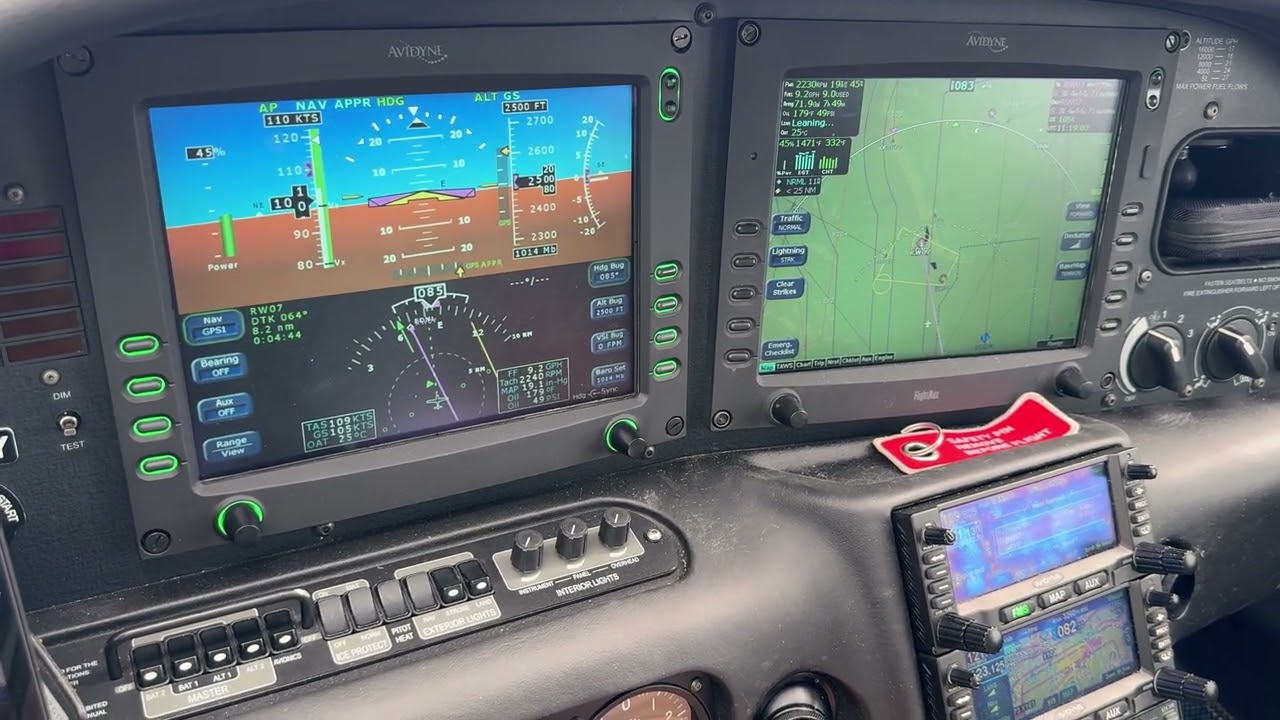 Coupled Visual Approach with IFD440 and DFC90