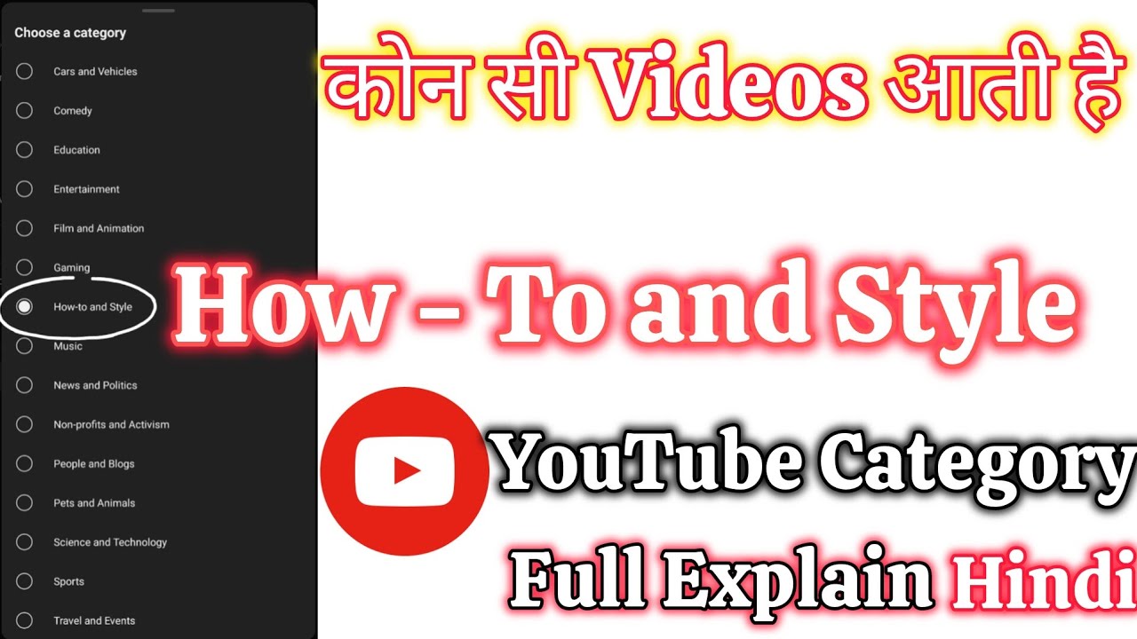 YouTube How-to & Style Category Explained | Kaisi Videos Dalni Chahiye? | Grow Tips Hindi
