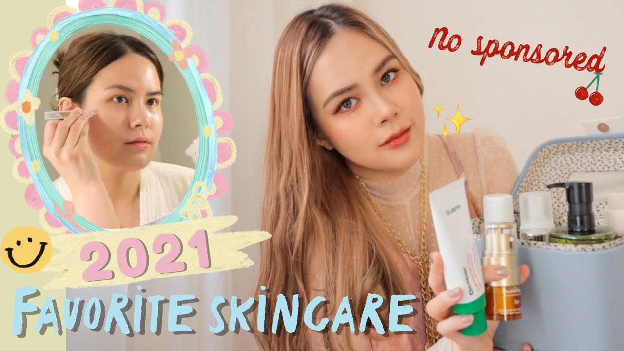 Favorite Skincare 2021:เจ้าแม่งานผิวเอยผิวใจมาแล้วจ้า✿โนสปอน| Lily nawiya