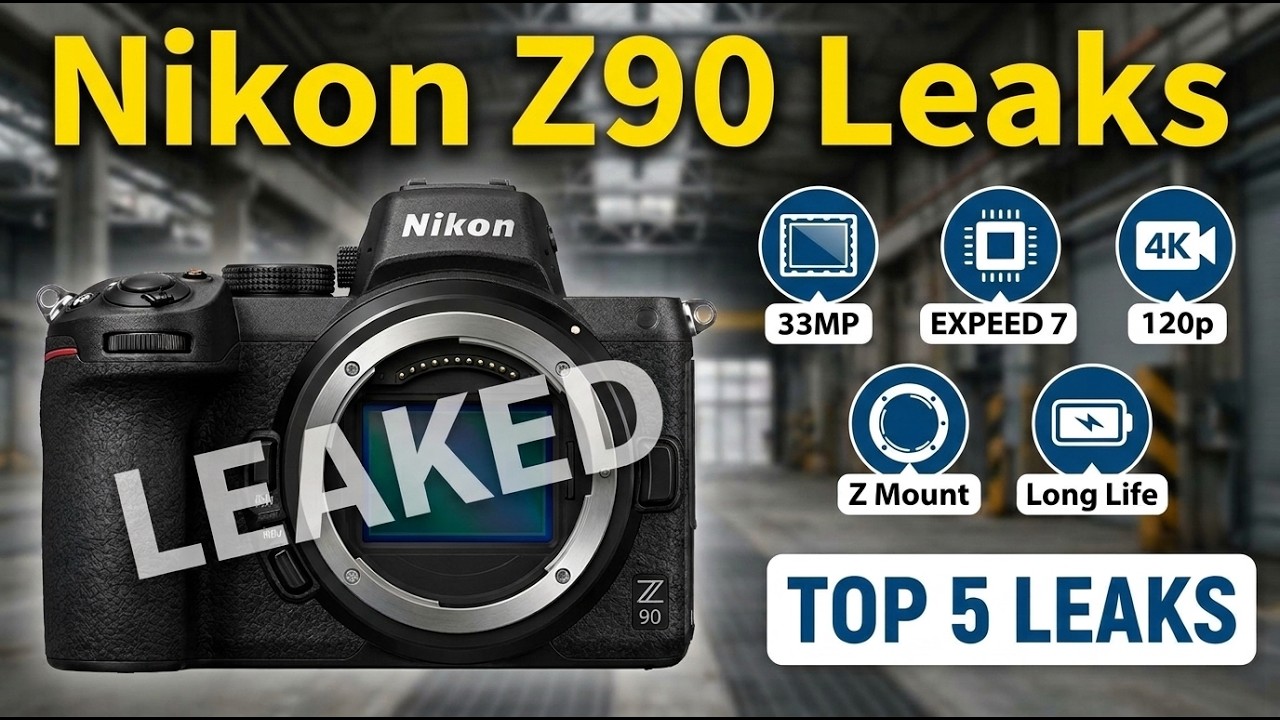 Nikon Z90 LEAKED: The D500 Successor We&rsquo;ve Been Waiting For! [33MP, EXPEED 7 & 4K 120p]