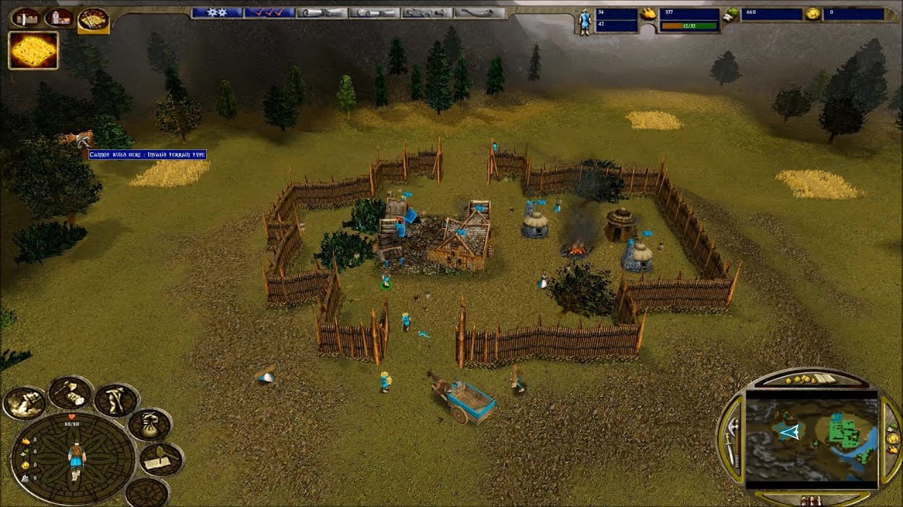 Warrior Kings - Gameplay: Mission 1