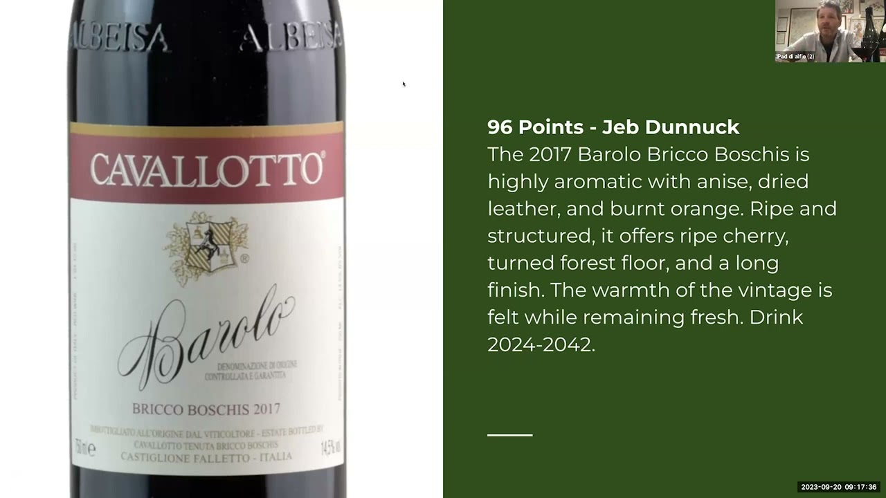 VIP Wine Interviews: Alfio Cavallotto for Cavallotto