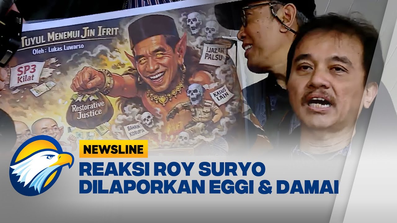 Eggi Sudjana dan Damai Hari Lubis Laporkan Roy Suryo ke Polda Metro Jaya - [Newsline]