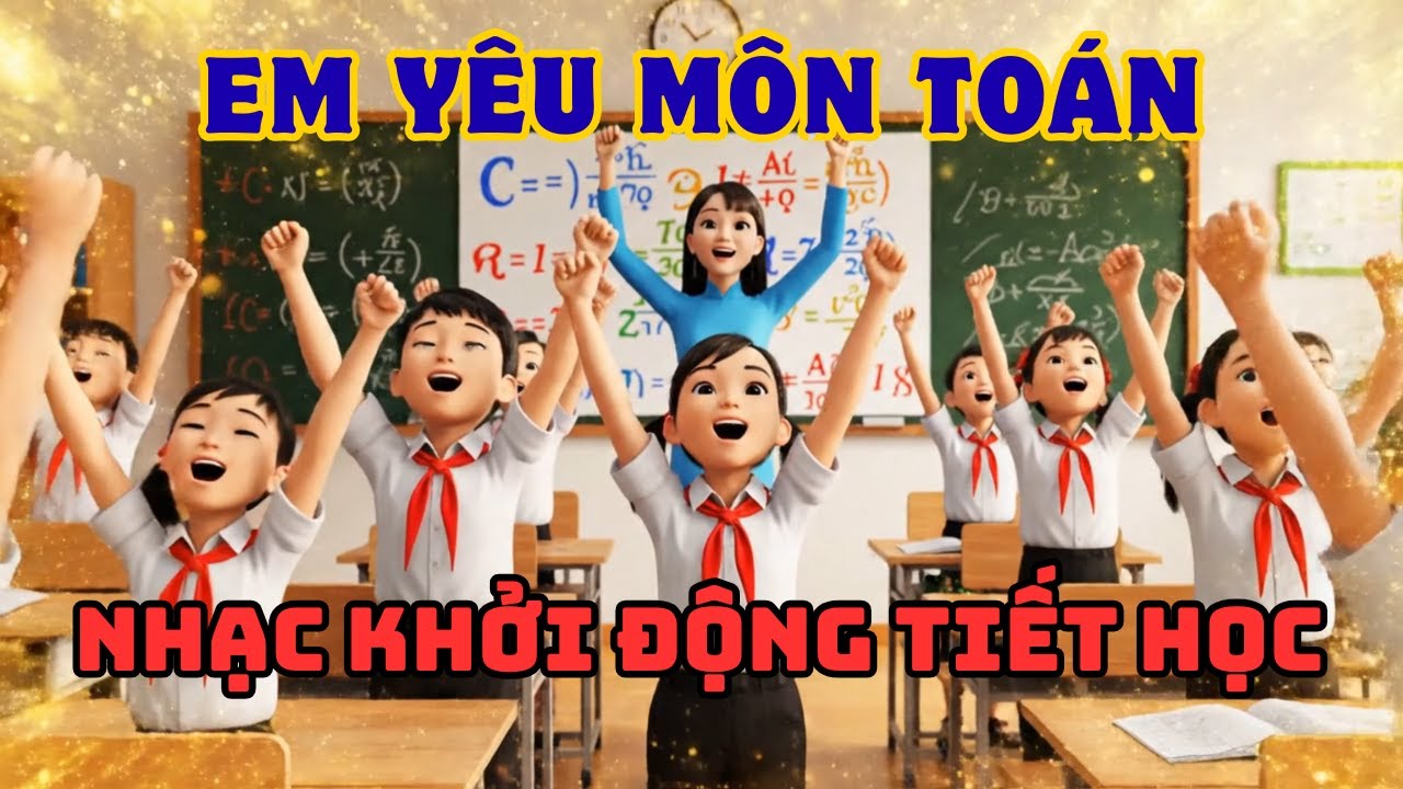 Em Y&ecirc;u M&ocirc;n To&aacute;n | B&agrave;i H&aacute;t Khởi Động Đầu Giờ Vui Nhộn | Thầy Thiết AI