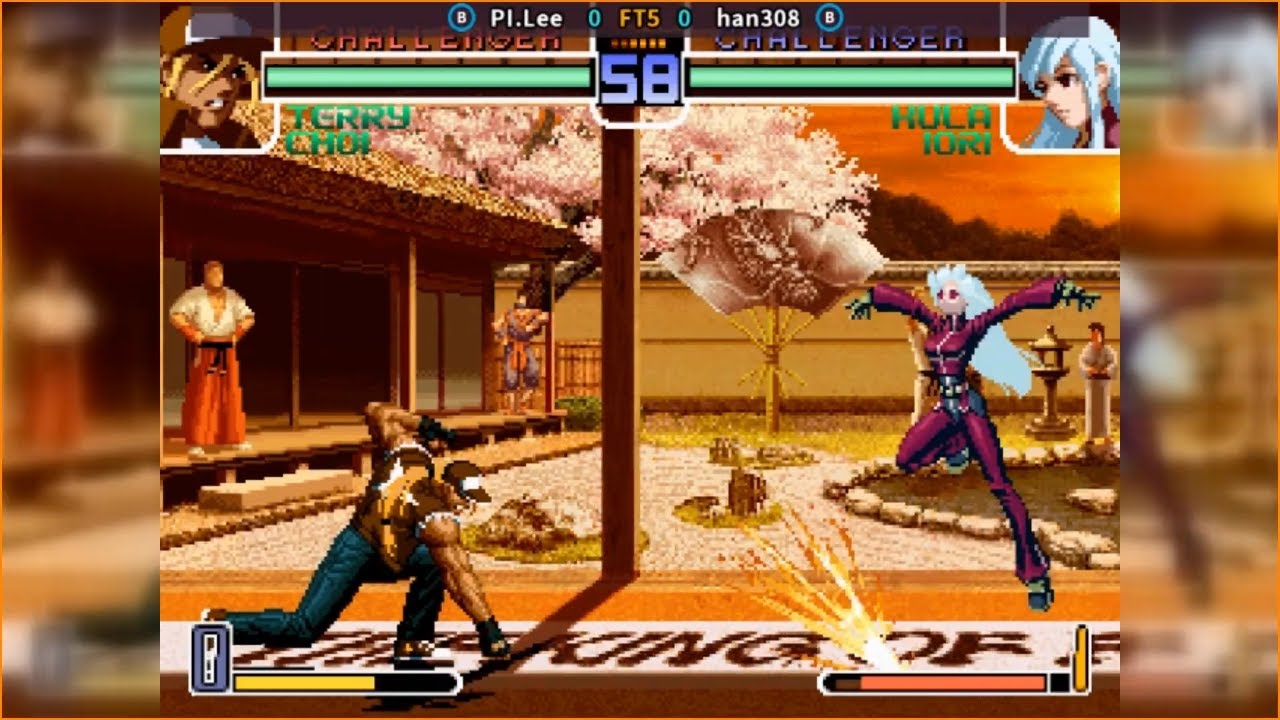 Fightcade 👊 The King Of Fighters 2002 👊🏾 PI.Lee 🇰🇷 🆚 Han308 🇰🇷 FT5 👊