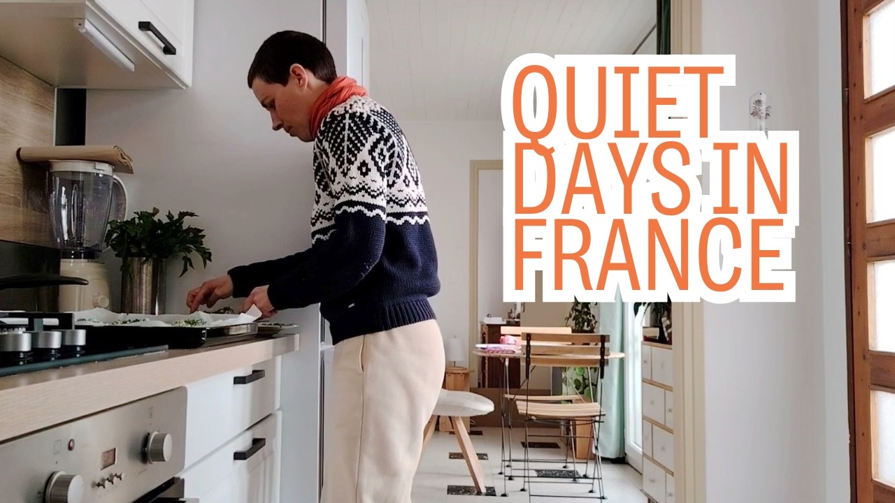 Quiet Days in France 🇫🇷 | Slow Living, Vegetarian Bibimbap, No Talking