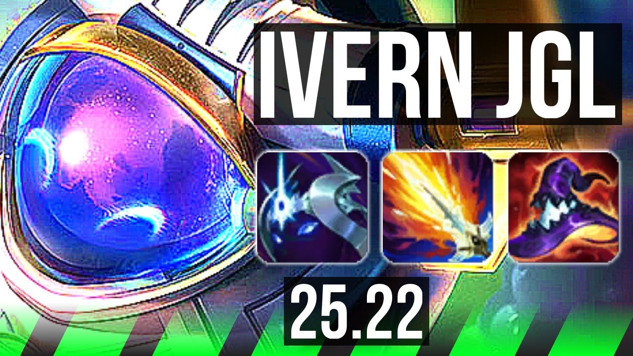 IVERN vs VOLIBEAR (JGL) | 5/0/18, 600+ games | EUW Master | 25.22