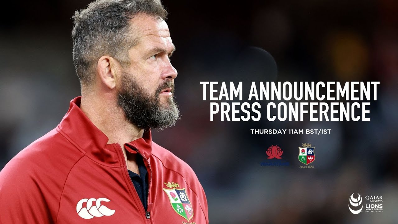 Team Announcement Press Conference | Andy Farrell