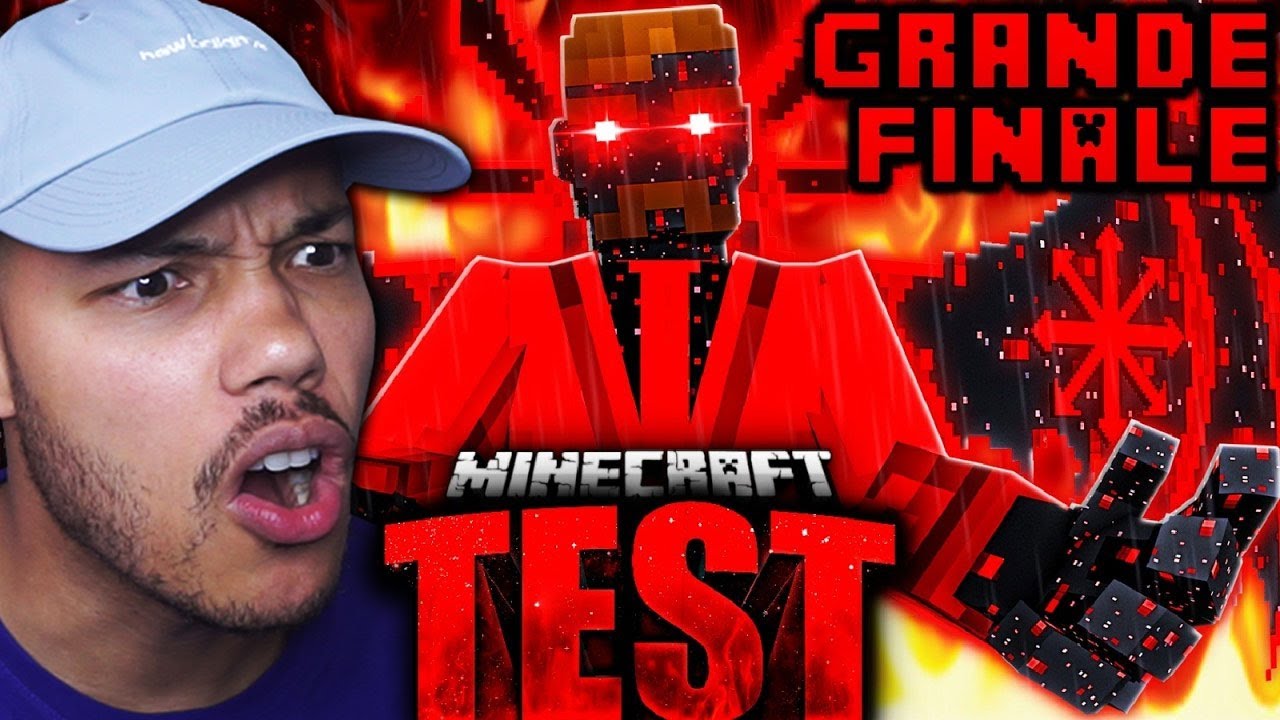 ich REAGIERE auf MINECRAFT TEST #11 von CHAOSFLO44 (GRANDE FINALE)