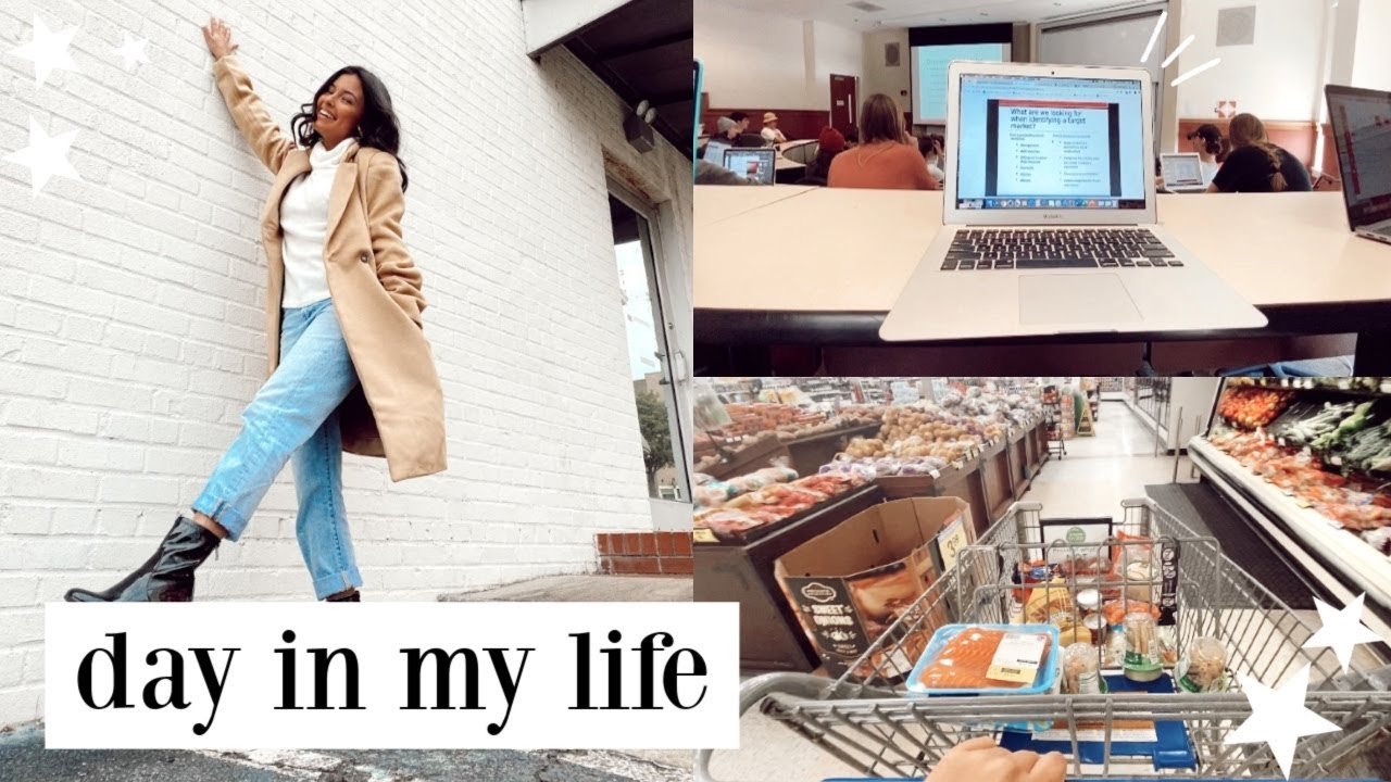 college day in my life: lulus winter clothing haul, classes, etc