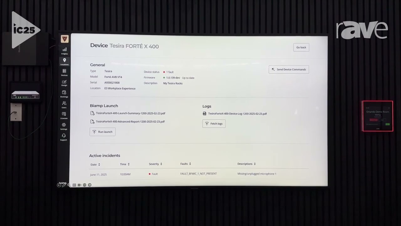 InfoComm 2025: Biamp Highlights New Biamp Workplace Features for AV Management