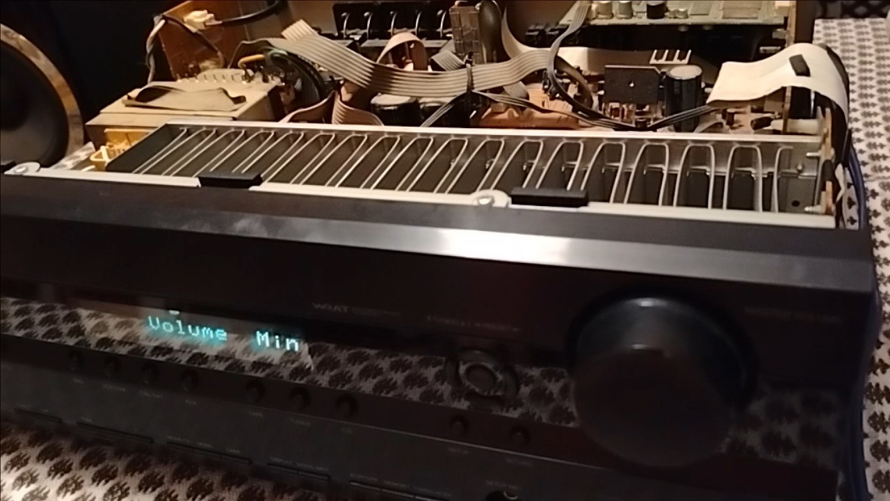 Naprawa wzmacniacza ONKYO TX-SR506