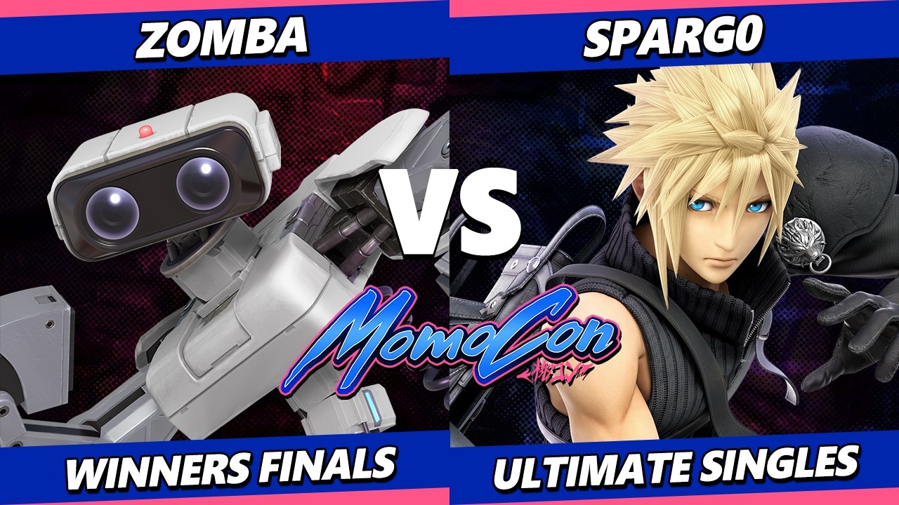 MomoCon 2026 ФИНАЛ ВЕРХНЕЙ СЕТКИ &mdash; Zomba (ROB) против Spargo (Cloud) Smash Ultimate &mdash; SSBU