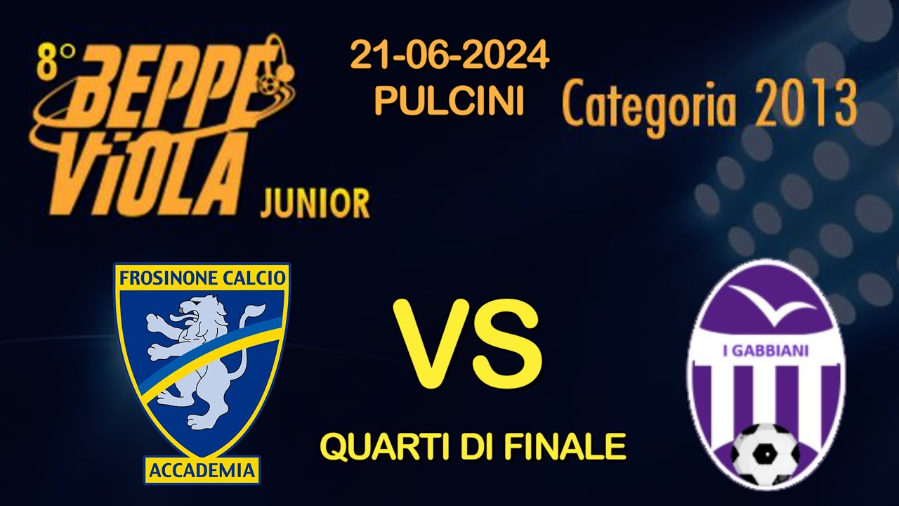 ⚽ ACC. FROSINONE vs OSTIAMARE PULCINI 2013  BEPPE VIOLA   JUNIOR