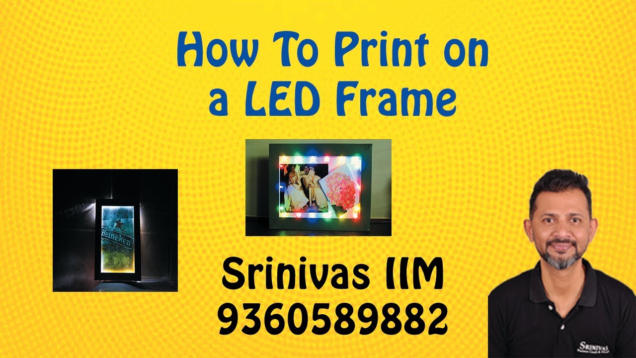 Sublimation LED Photo Frame Printing in Tamil | Call 9360589882 |