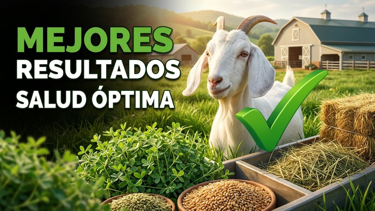 ✅ Alimentos 🌱 🐑 🐐  Recomendados para Ovejas y Cabras
