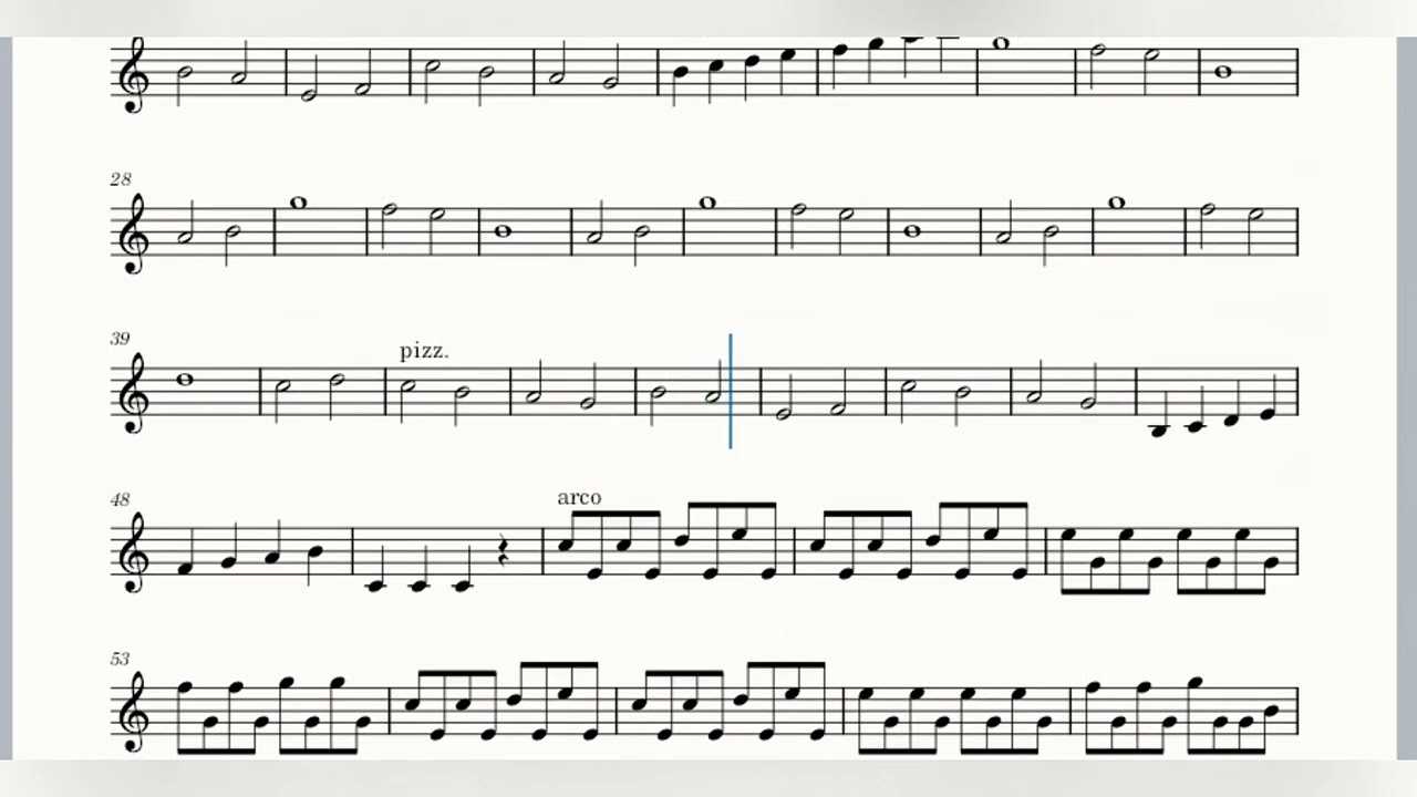 The winner is Partitura completa.