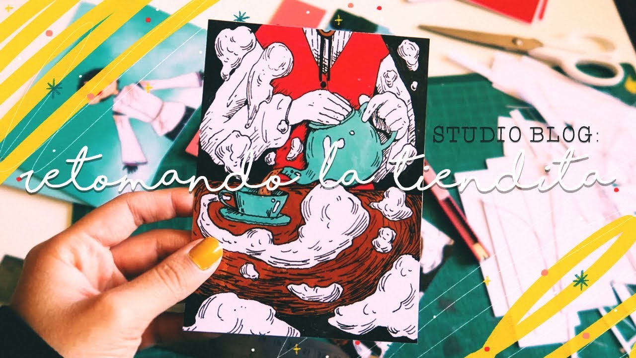 STUDIO VLOG: Retomando la tiendita.