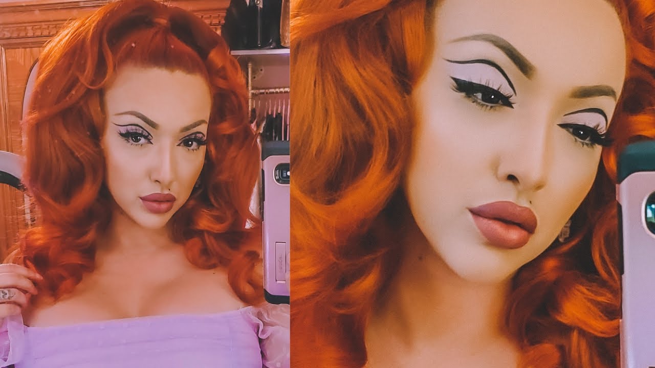 BIG HAIR & TWIGGY MAKEUP | 60's Tutorial
