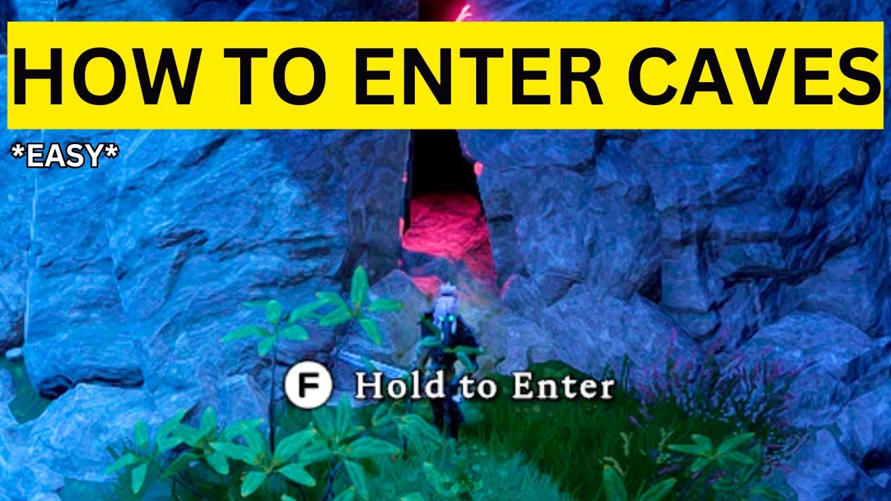 Как войти в пещеру в V Rising (ЛЕГКО)