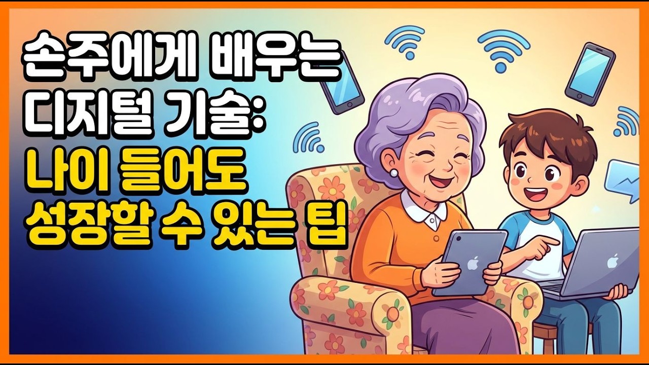 “나는 나이가 많아서 못해”라는 말, 손주 덕분에 바뀌었습니다
