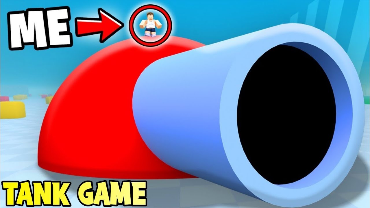 I made a huge tank in roblox tank game|Tank game gameplay|On Vtg!