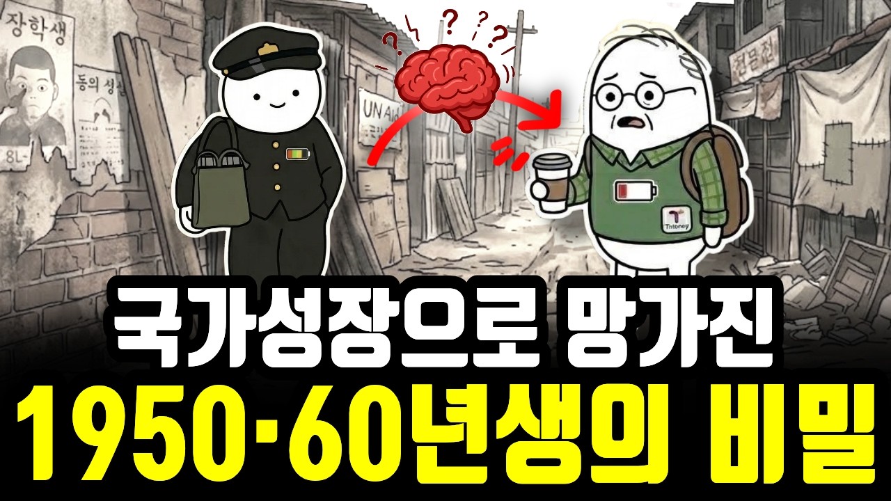 (이 영상을 보기 전까지 부모님을 절대로 원망하지 마세요.) 뇌과학이 밝혀낸 1950~60년대생의 기형적인 발달의 비밀