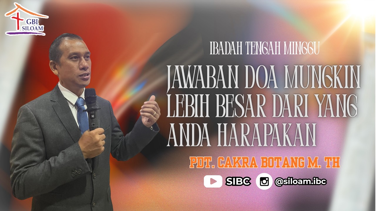 Ibadah Tengah Minggu,Kamis 12 Mar 2026 