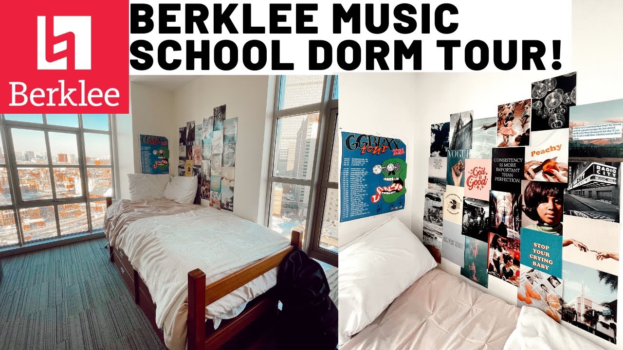 BERKLEE COLLEGE OF MUSIC DORM TOUR!