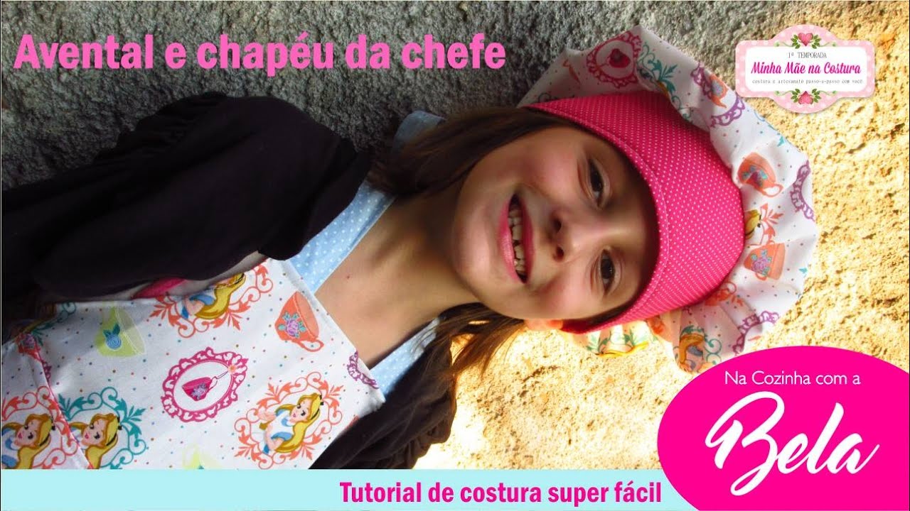Como fazer um Chapéu da chefe com avental