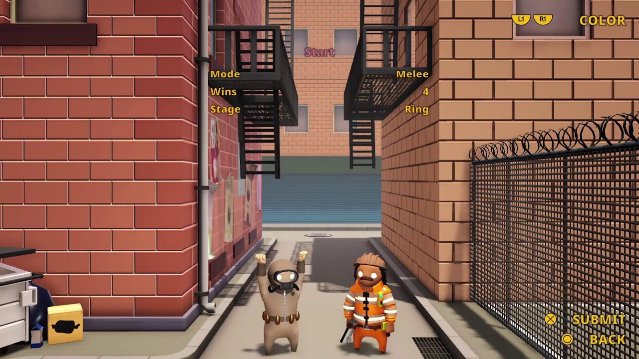 Happy Snow Day!!! Playing Gang Beasts With The Family!!! 🤪🐼🤑😃!!!