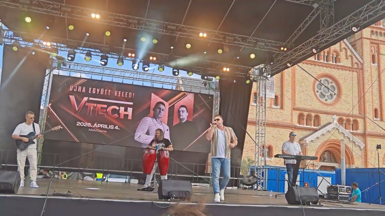 V-tech - Vétkezz velem/Nem szabad sírni (Nyíregyháza 2025 Szeptember 13.)