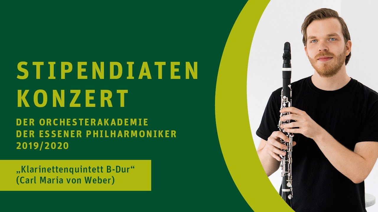 Stipendiatenkonzert 2019/2020 der Orchesterakademie der Essener Philharmoniker - Klarinettenquintett