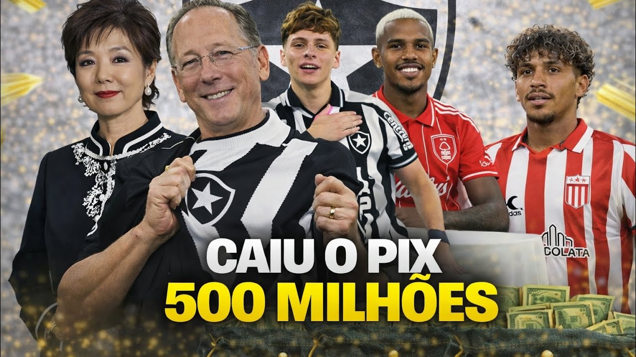 AGORA SIM! 1 BILHÃO! REFORÇO vai SER ANUNCIADO e DINHEIRO LIBERADO no FOGÃO! BOTAFOGO ENCANTA!
