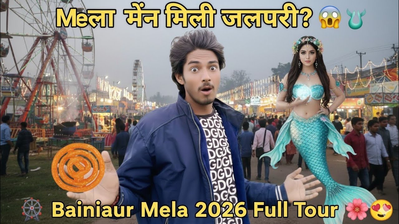 Mela Mein Mili Jalpari? 🧜‍♀️ | Baniyapur Mela 2026 Full Tour