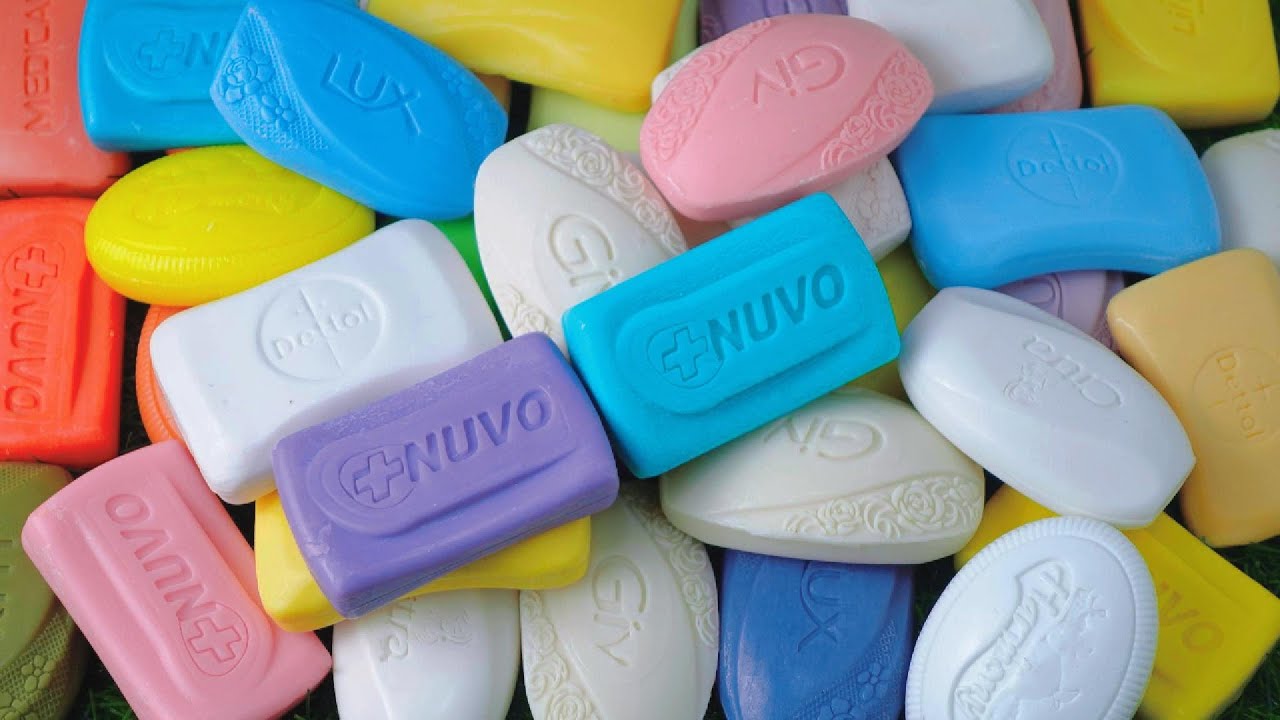 ASMR Soap HAUL & Foam Cubes 🧼 | asmr in different languages | Relaxing Crunch ✨ No Voice 🧼🩷 🧼🩷