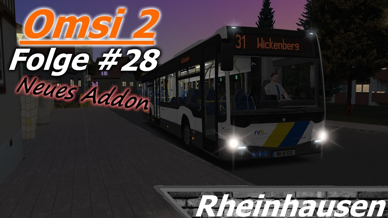 Let's Play Omsi 2 #28 - Addon Rheinhausen | Linie 31 nach Gellenberg
