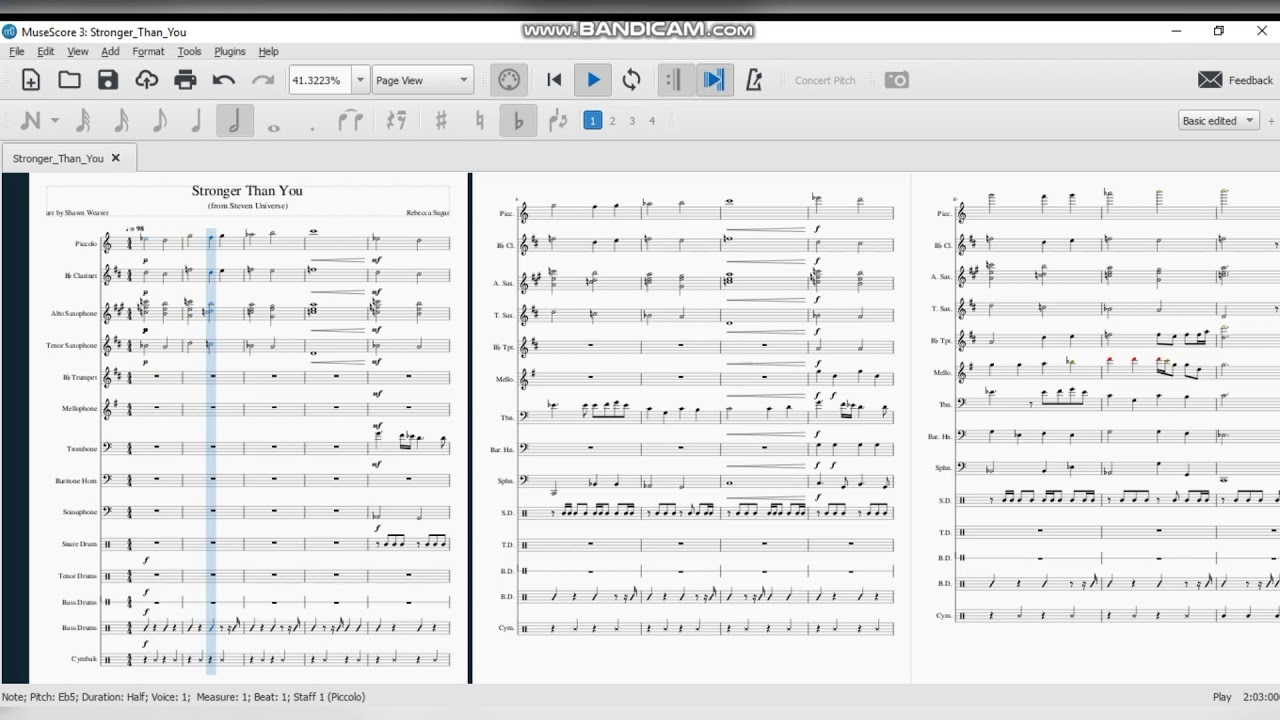 Stronger Than You (Steven Universe) - Marching Band Arrangement