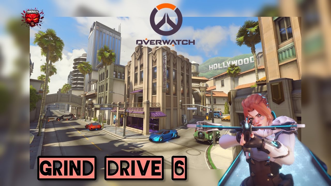 Overwatch Gameplay - Grind Drive Open Queue [6/8]